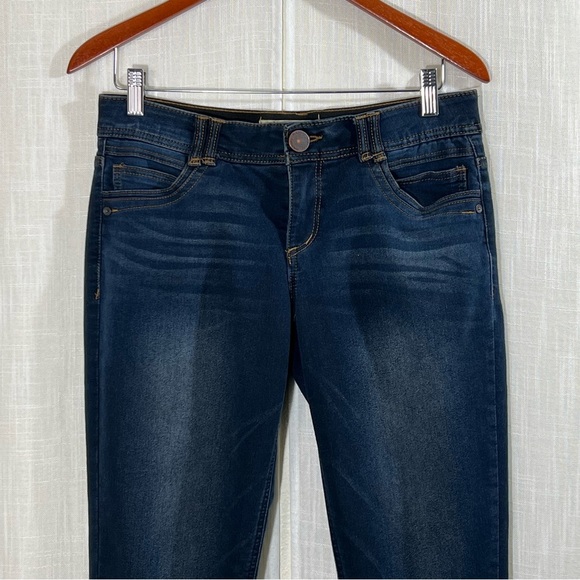 Democracy Ab Technology Dark Wash Skinny Denim Jeans Size 6 - Picture 2 of 10